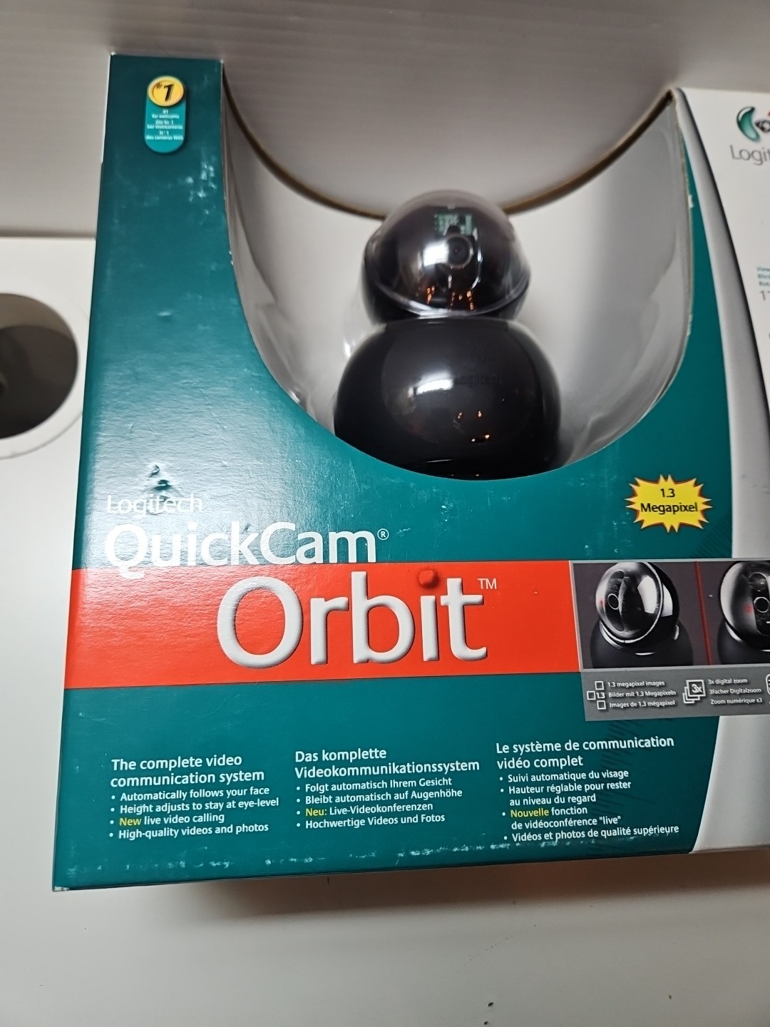 New Logitech QuickCam Orbit Webcam 961310-0403