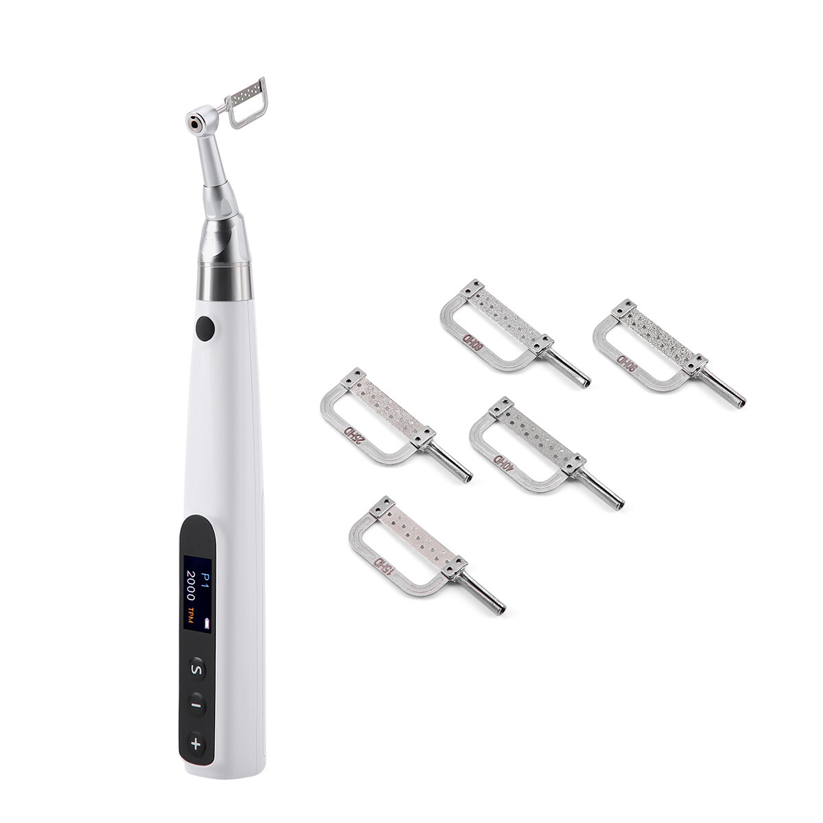 Ortodoncia dental Mango de reducción del esmalte interproximal DPI/tiras 15-90HD