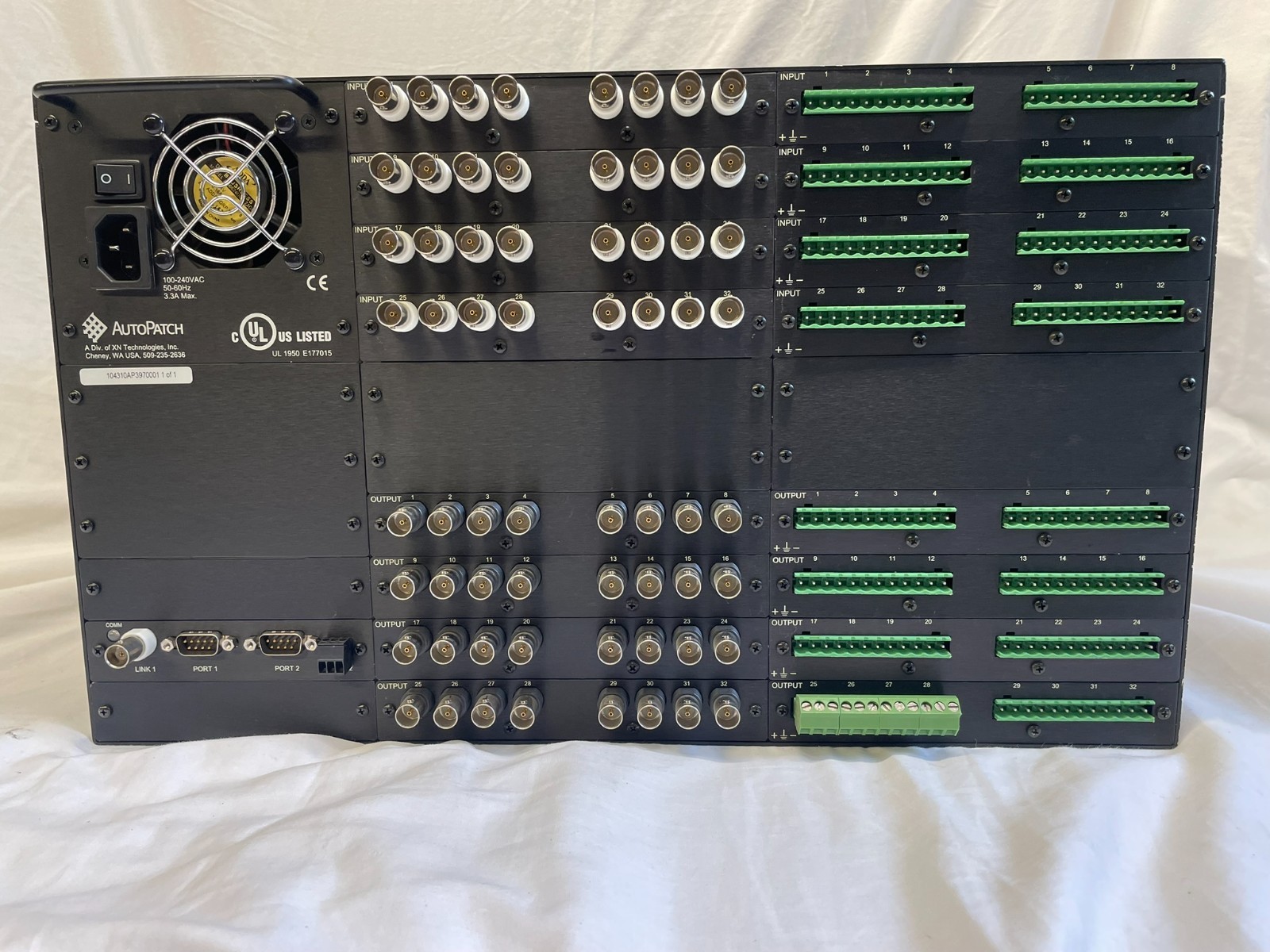 AMX 8Y-3000 Series Audio - Video Matrix