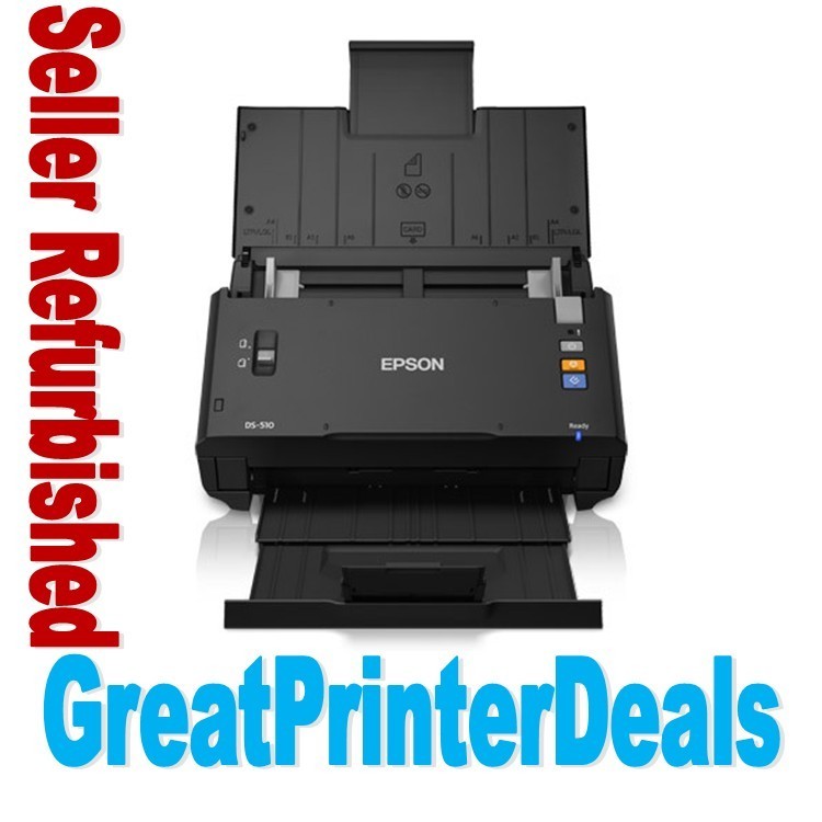 Epson DS-510 (J341A) – High-Speed Color Scanner | USB | Reliable