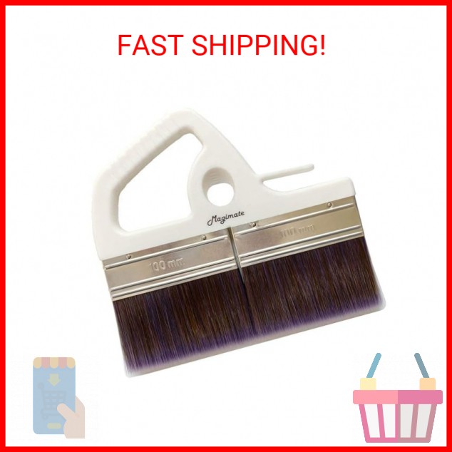 Magimate Large Paint Brush, 8 Inch, Wide Stain Brush for Floors, Doors, Wallpape