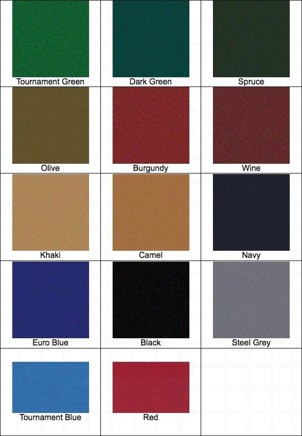 New Pro 8' Oversized Proform High Speed Pool Table Cloth Felt - Khaki - Fast