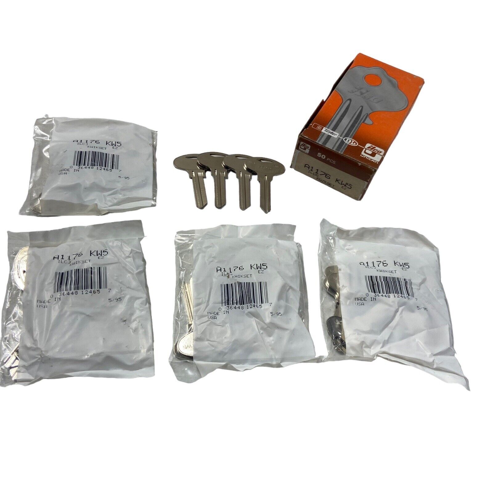 Kwikset by ILCO A1176 Key Blanks Set of 44 - Locksmith