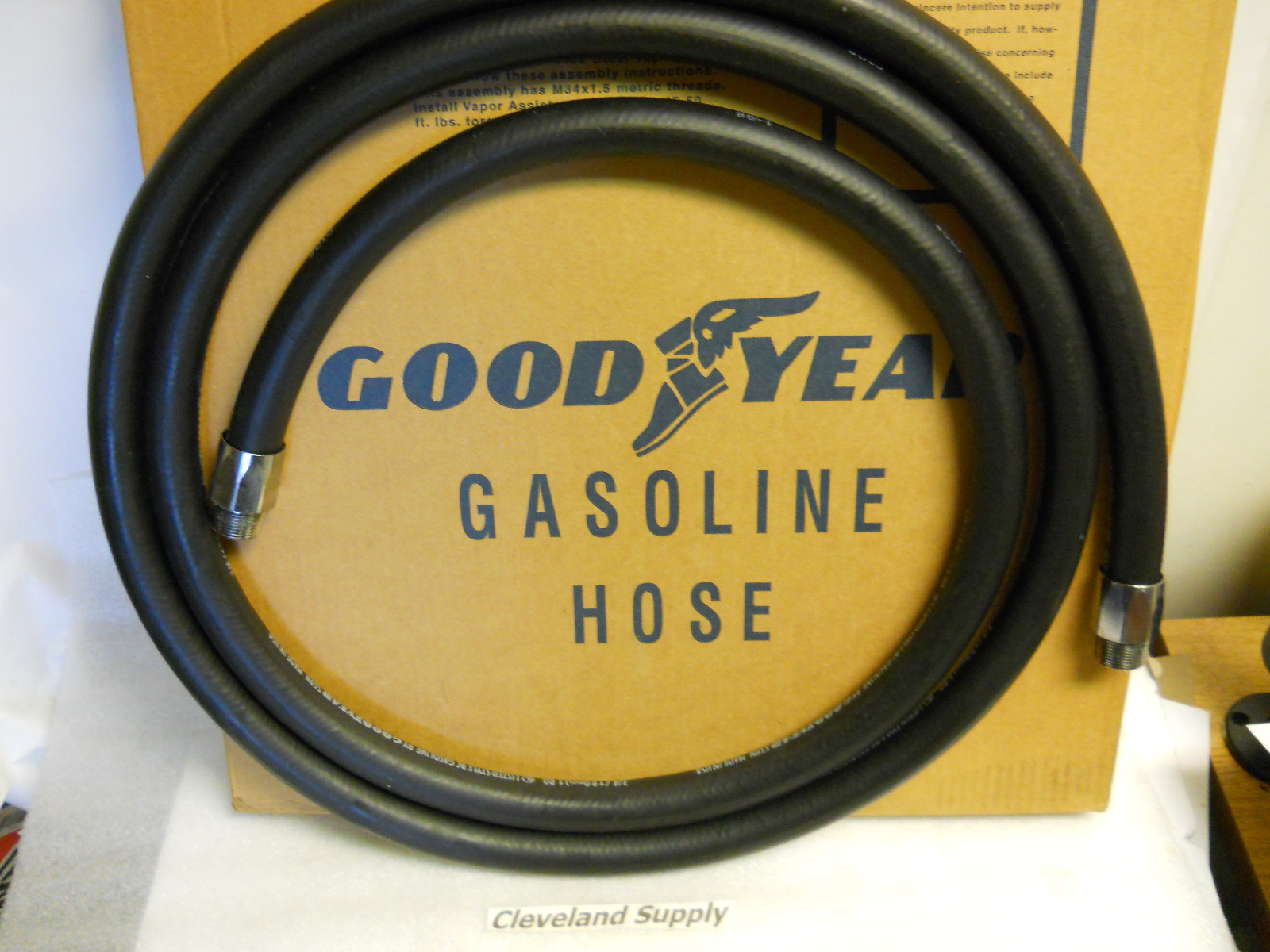 GOODYEAR 532012124-012-69 GASOLINE HOSE 3/4" X 12' M34X1.5 THREADS  NEW IN BOX