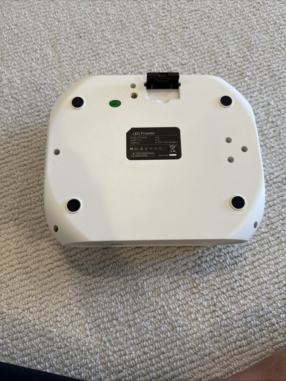 LED Projector Model E08 WORKING