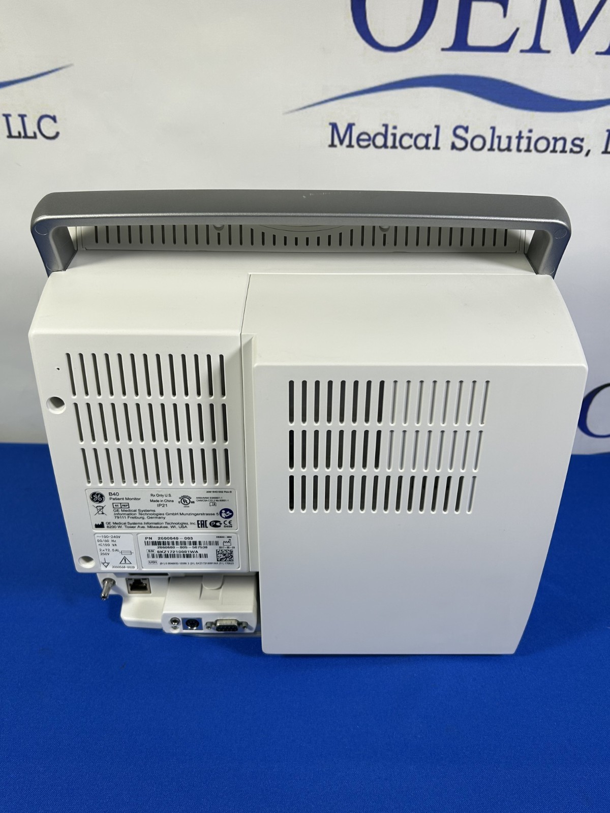 GE B40 Patient Monitor - TESTED