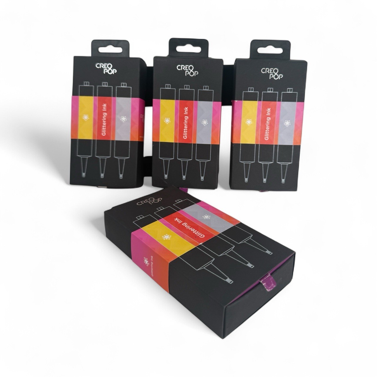 Creo Pop Glittering Ink 4 Pack - Creopop Refill Ink
