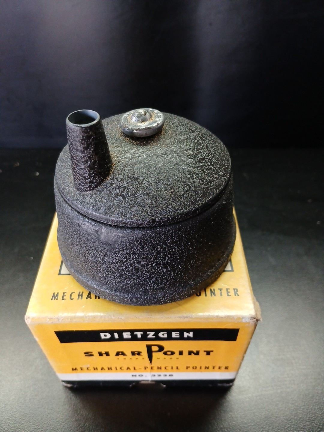 Vintage SharPoint Mechanical Pencil Pointer Sharpener Dietzgen 3230 W Box Manual