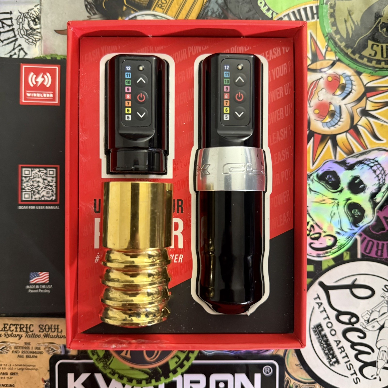 FK Irons Flux Rotary Tattoo Machine