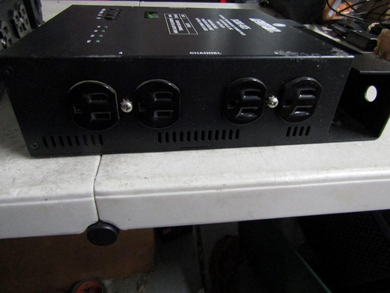 1 PAIR LEVITON Dimmers 4 Channel Programmable 5 Pin1200W Channel