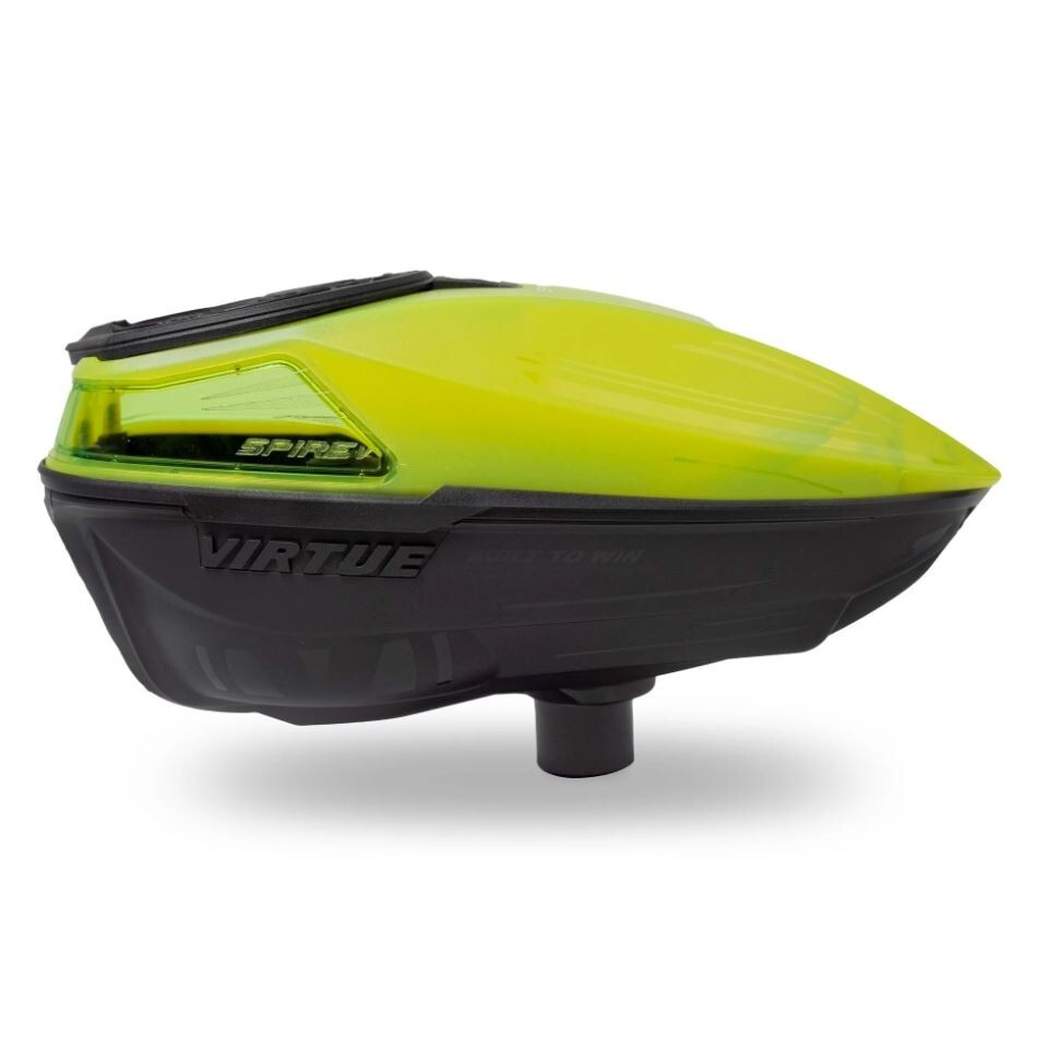 Virtue Paintball Spire V Electronic Hopper Loader LE Dust Crystal Acid  Black