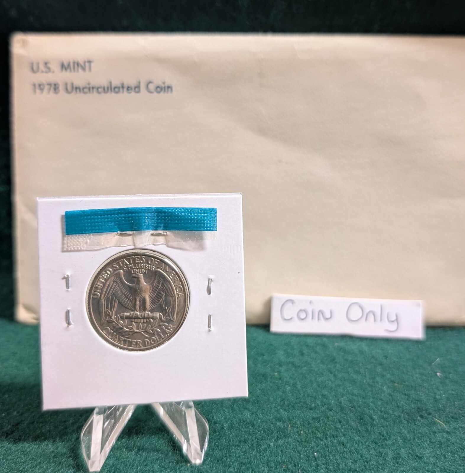 1978 P Washington Quarter Uncirculated from Mint Set