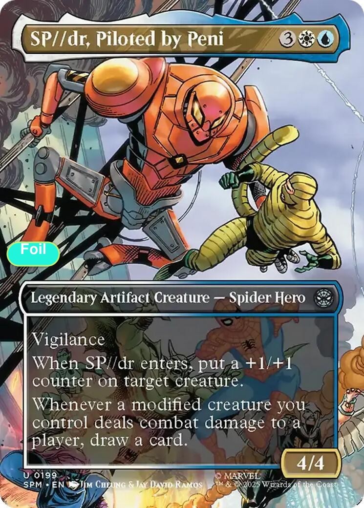 SP//dr, Piloted by Peni (Borderless) - Foil - SPM - 199 NM/LP