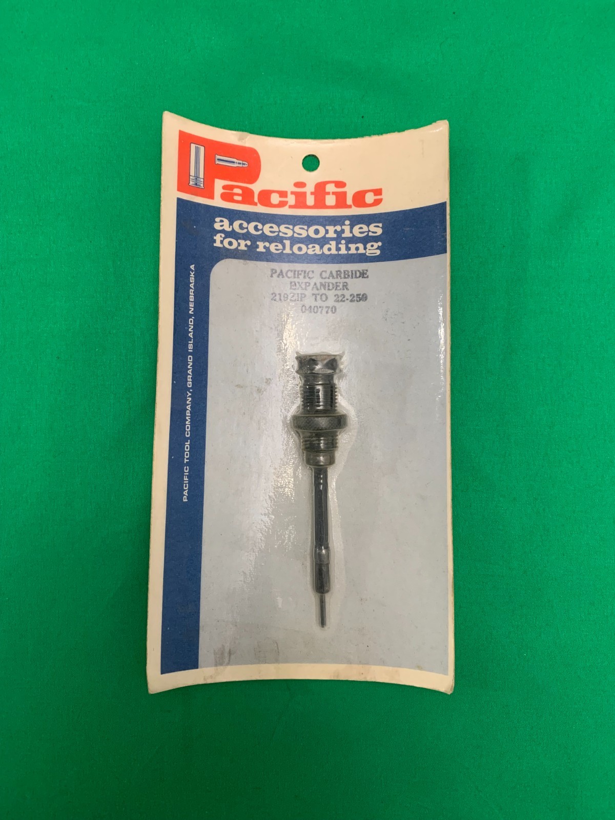 Pacific Carbide Expander 219 ZIP TO 22-250 040770 NOS