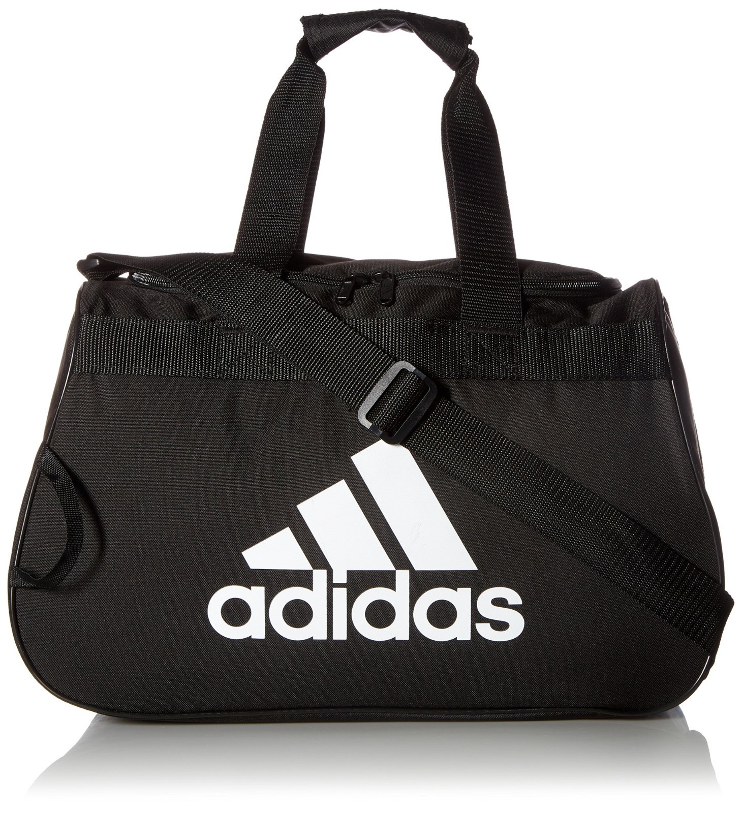 Adidas Unisex Black Diablo Small Duffel Bag Gym Travel Bag One Size NWT