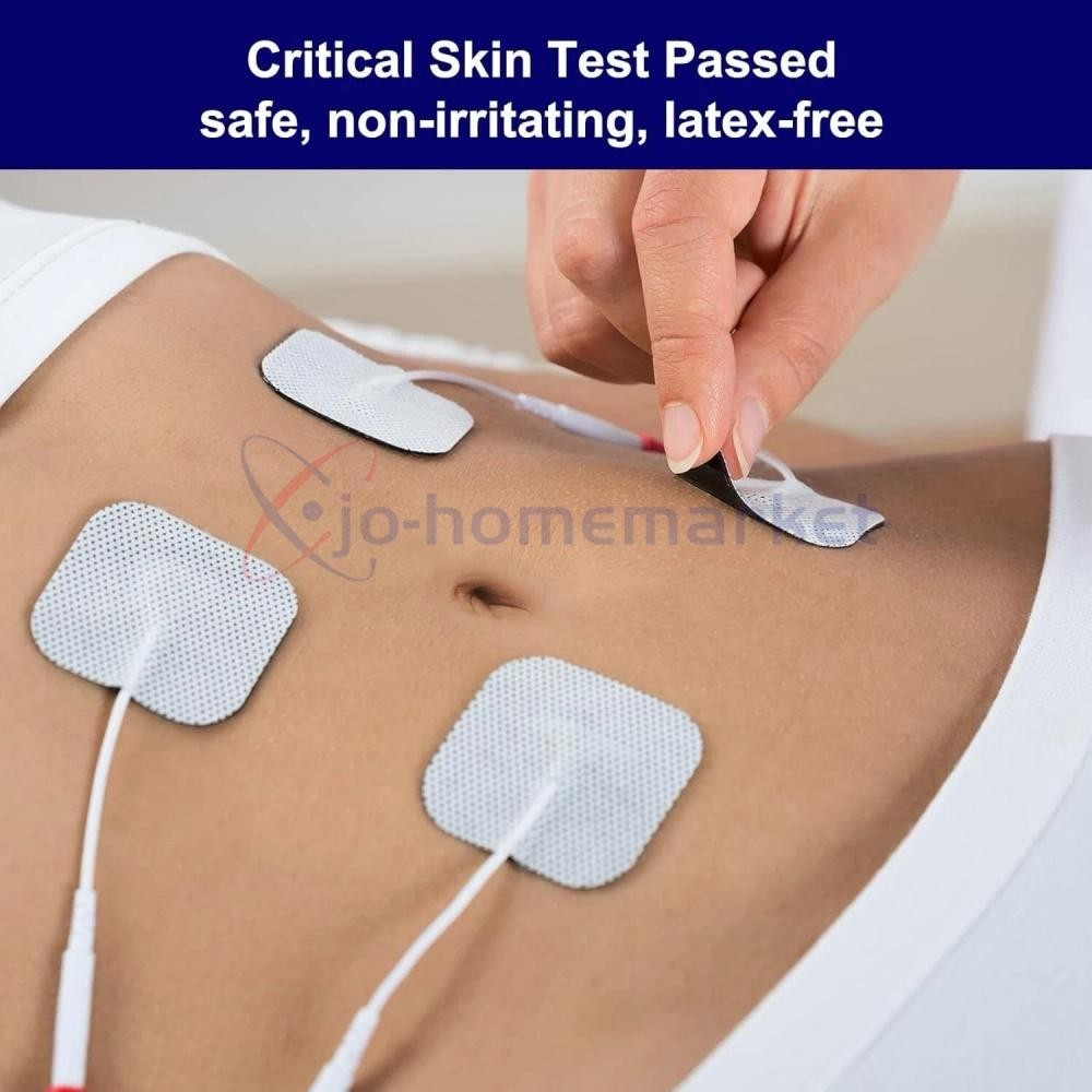 20-100PCS TENS Electrode Pads EMS Muscle Stimulator Replacement 2X2
