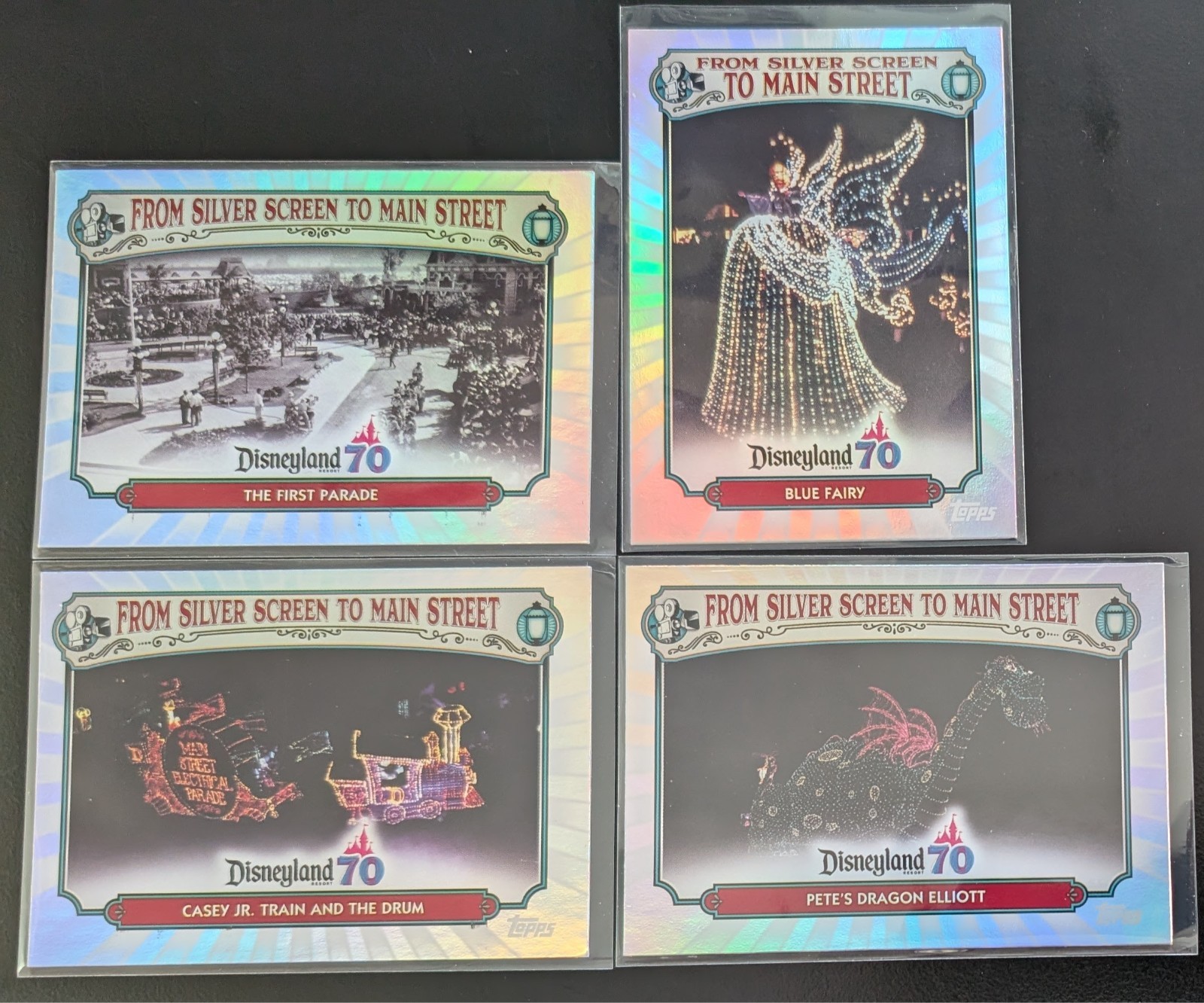 2025 Topps Disneyland 70th FROM SILVER SCREEN TO MAIN STREET Pick Your Card