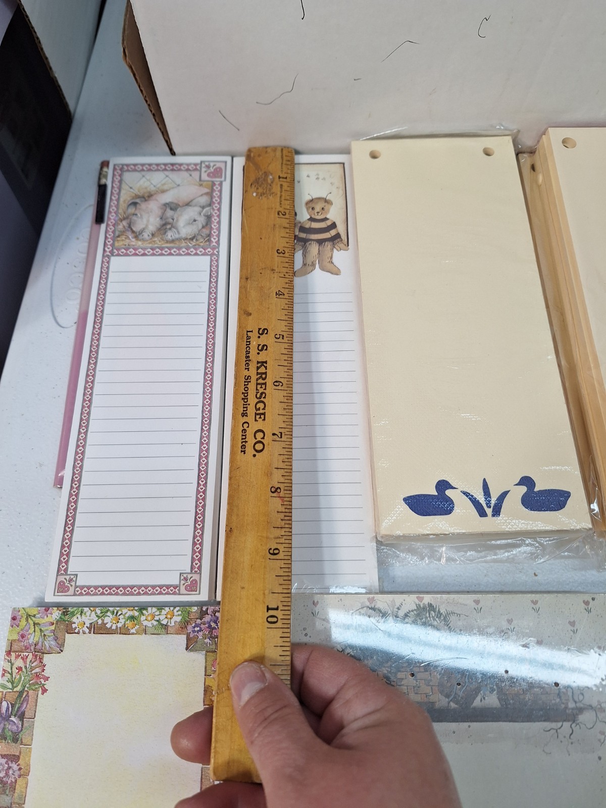 NOS Vtg Country Cottage Core Note Pads