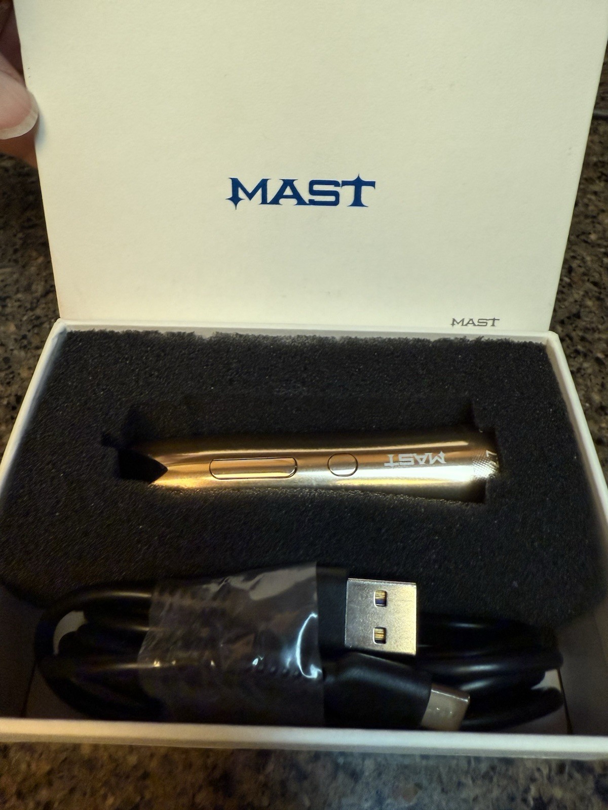 Mast Tattoo Wireless Battery Supply for Mast P60 Tattoo Pen Machine (Gold)