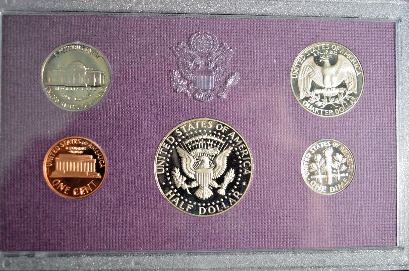 1987S Proof set - 5 coins - FREE SHIPPING