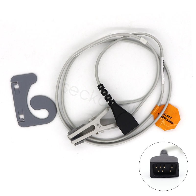 Compatible For Nonin adult Ear clip Spo2 sensor for Nonin 8500 1M,7pin