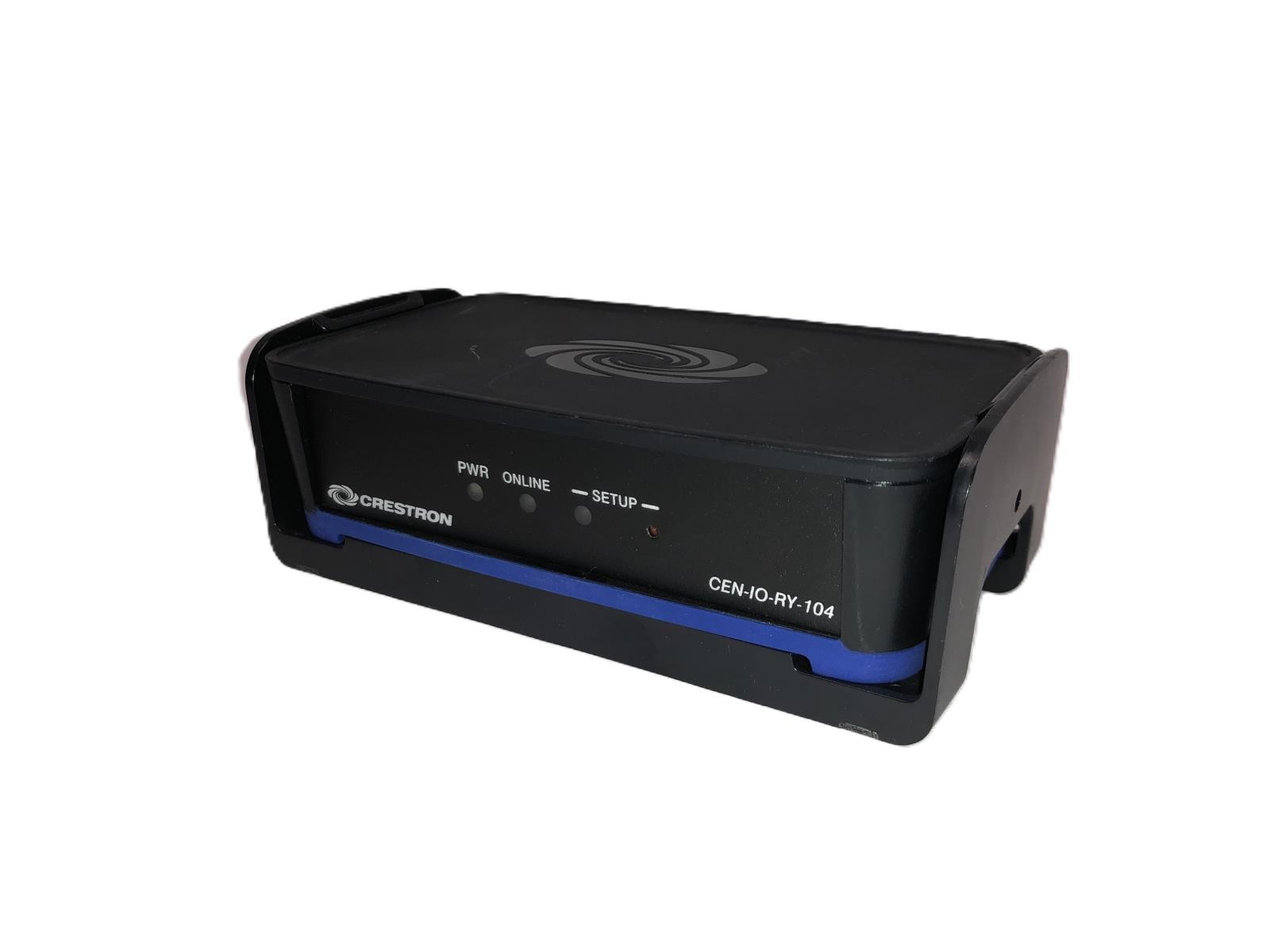 Crestron CEN-IO-RY-104 Wired Ethernet Module with 4 Relay Ports / 6507960 - VGC