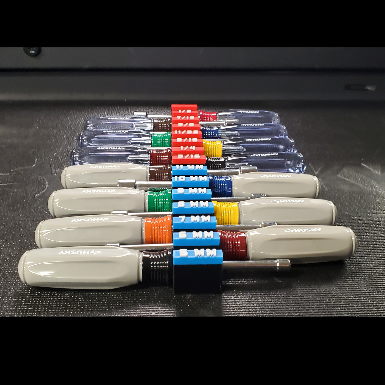 Nut Driver Organizer