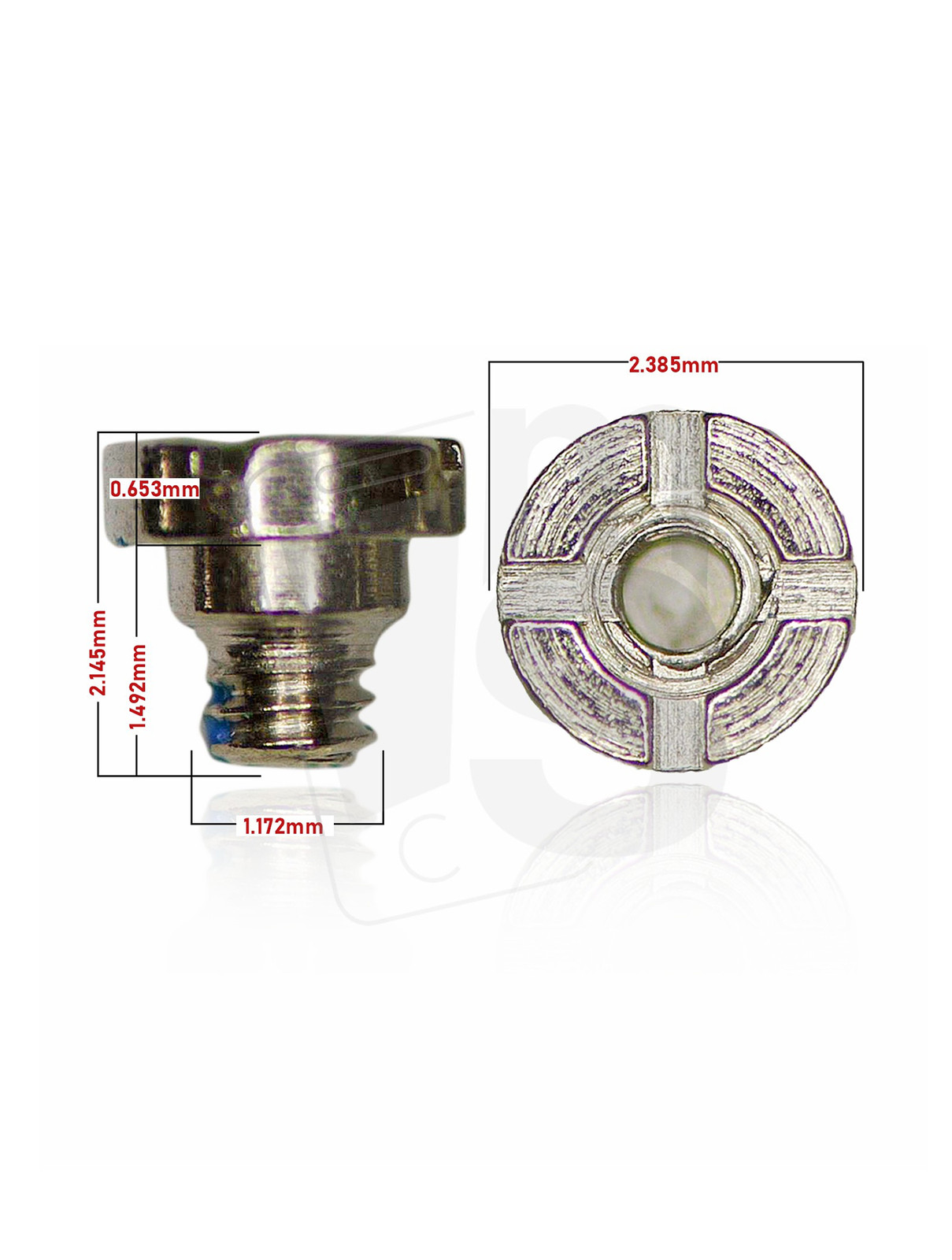 Replacement Screw Box 2.0 Refill [ 1F2 ] (100 Pack)