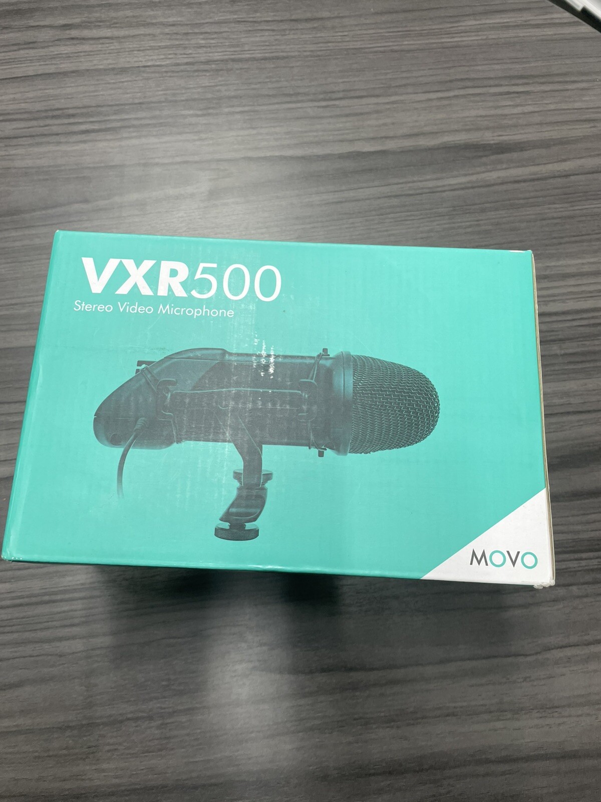 Movo VXR500 Professional Condenser X/Y Stereo Video Microphone for DSLR Cameras