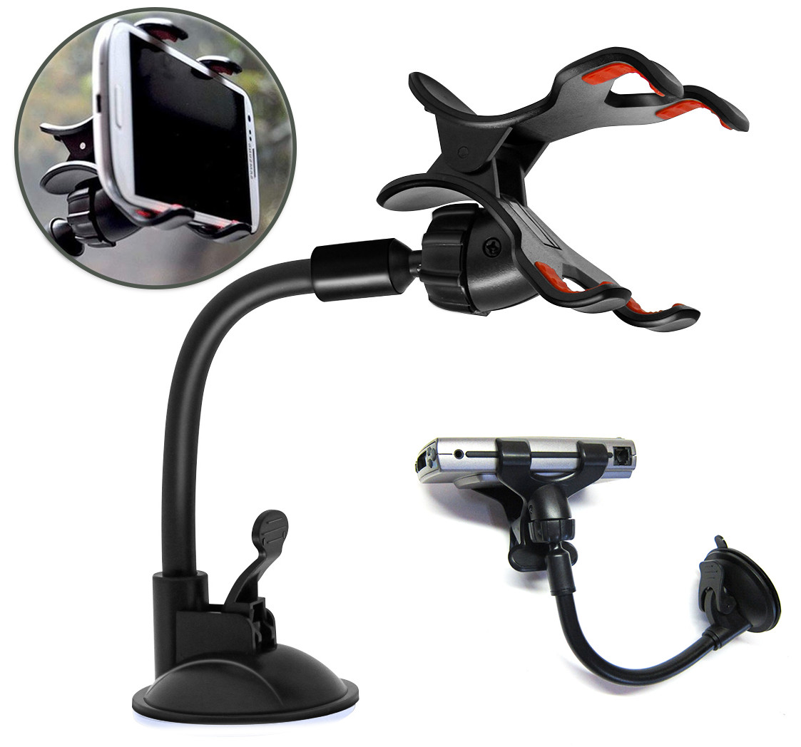 Flexible Car Suction Mount For Escort Solo 4 5 S2 S3 S4 RD-5110 Radar Detectors