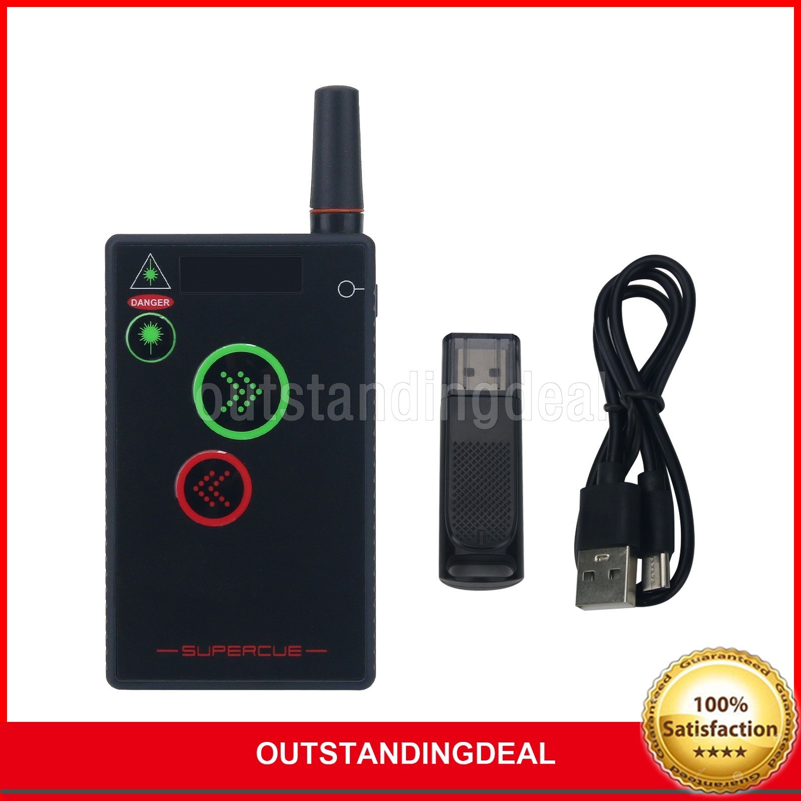 SUPERCUE Mini Intelligent PPT Presenter Remote Control Receiver and Transmitter