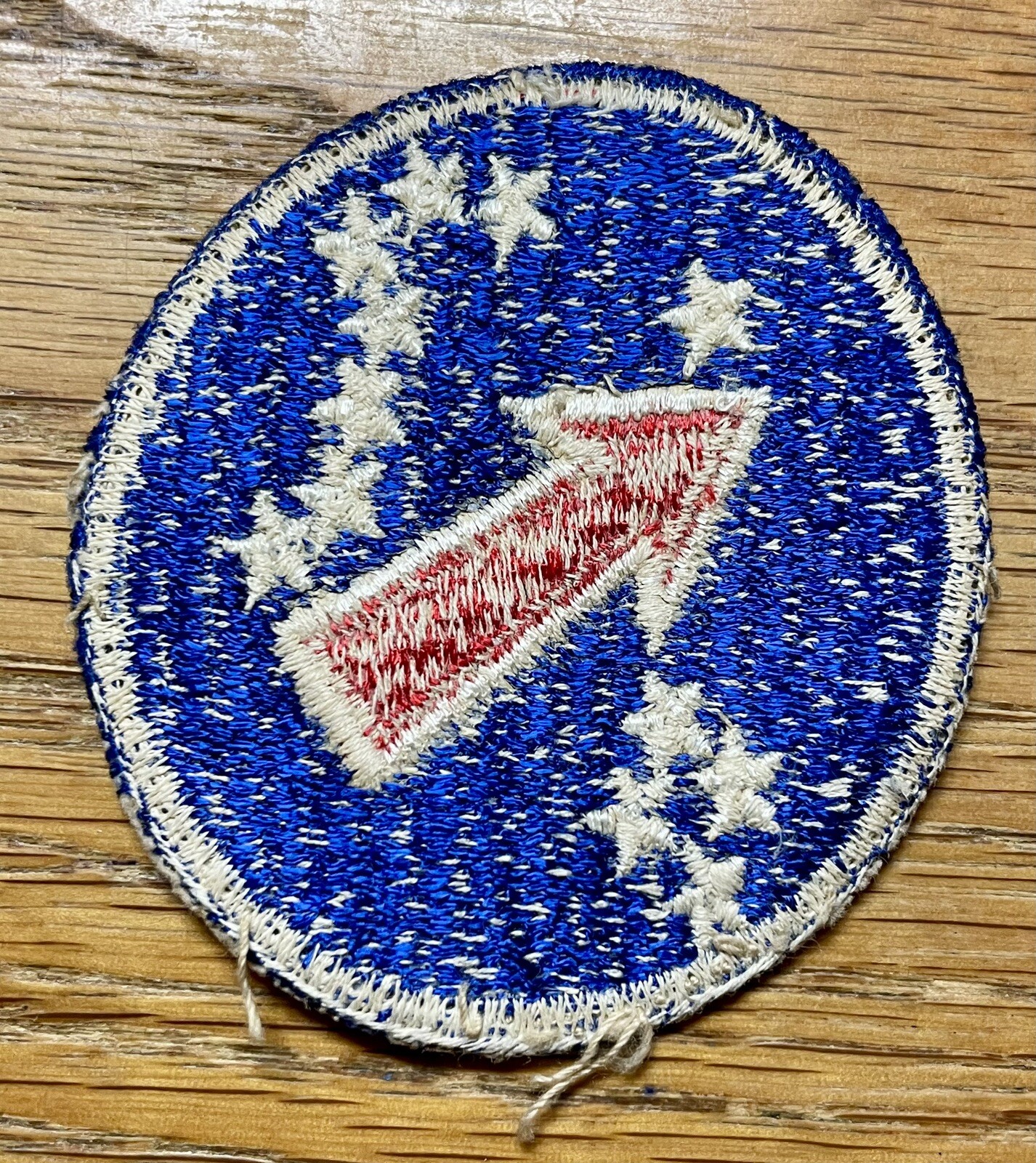 ORIGINAL WWII ERA U.S. ARMY PACIFIC PATCH - HAVE A LOT WORN & A FEW UNWORN ONES
