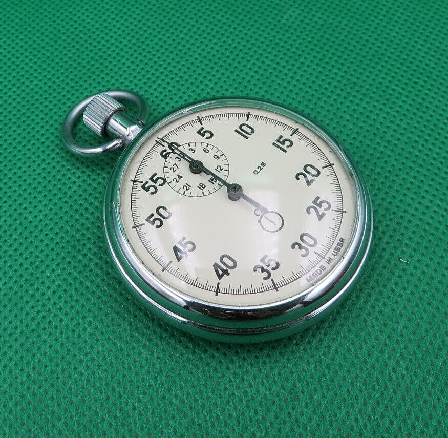Mechanical Stopwatch Vintage Soviet USSR