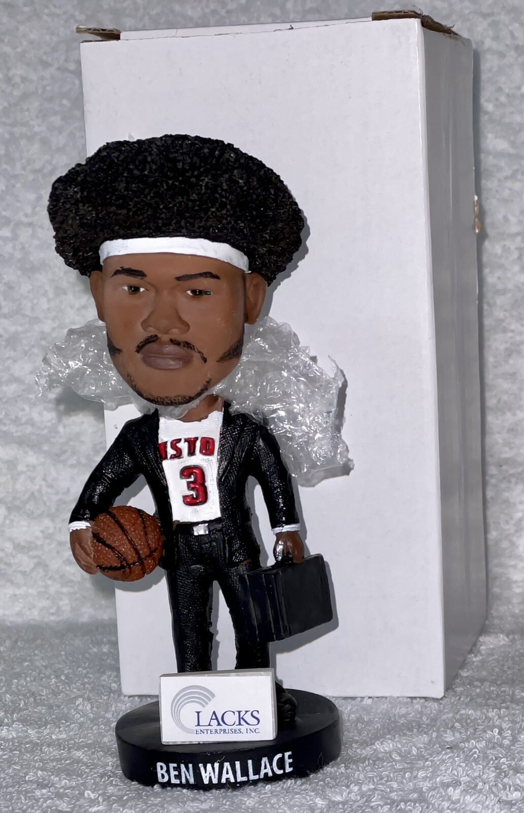 Ben Wallace Grand Rapids Drive Detroit Pistons SGA Bobblehead 2/29/2020 NIB