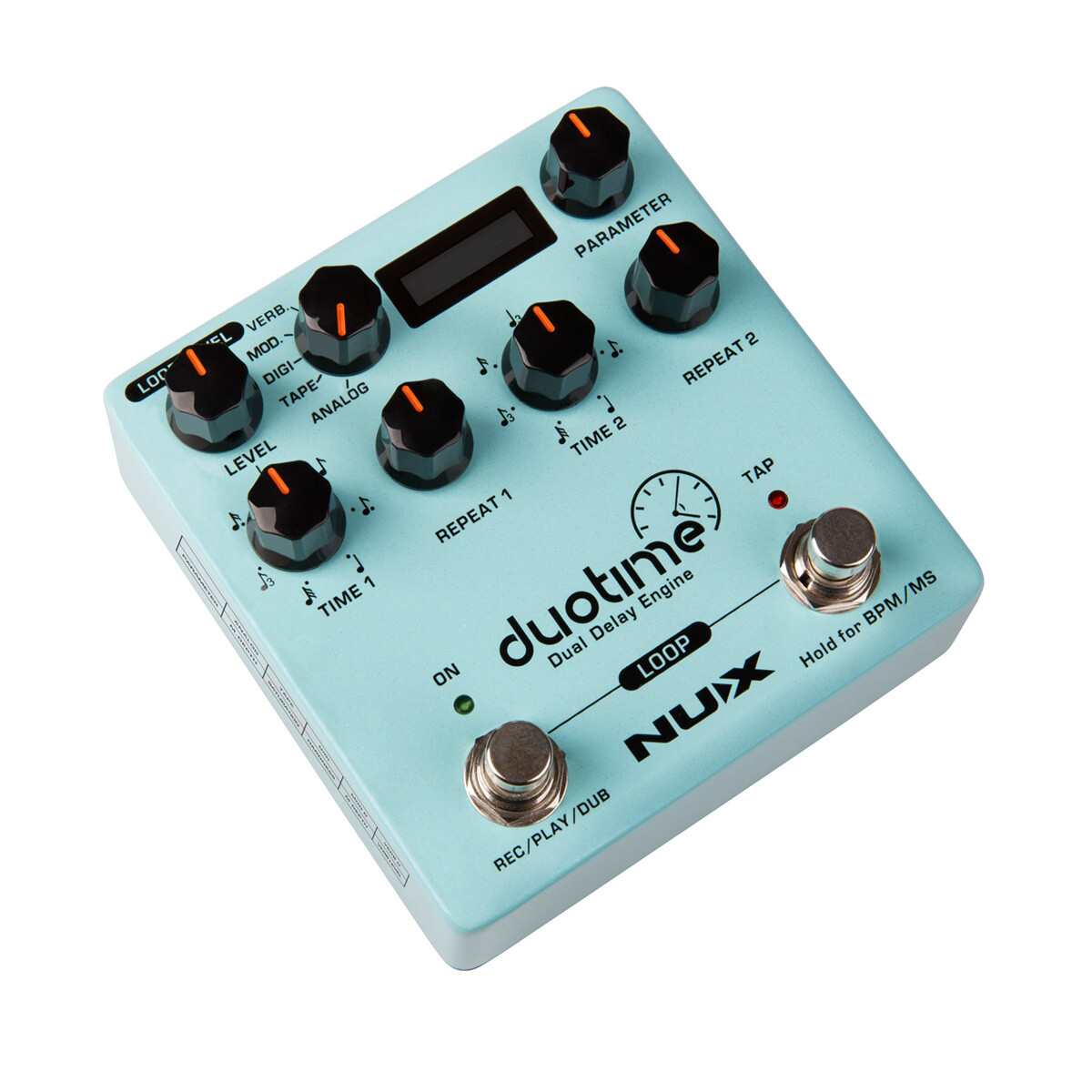 New NUX NDD-6 Duotime Dual Delay Engine Guitar Effects Pedal