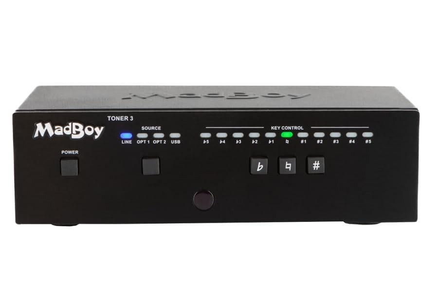 MadBoy TONER 3 key control with digital interfaces Black