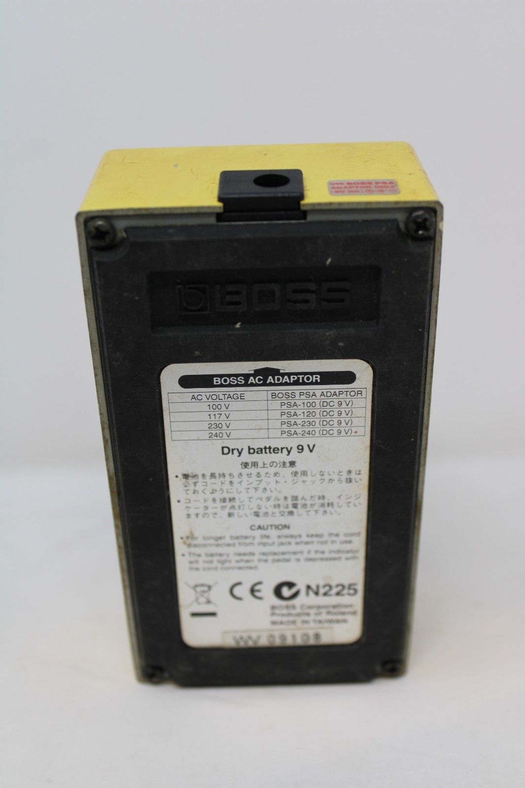 Boss SD-1 Super Overdrive guitar effects pedal Unit Only