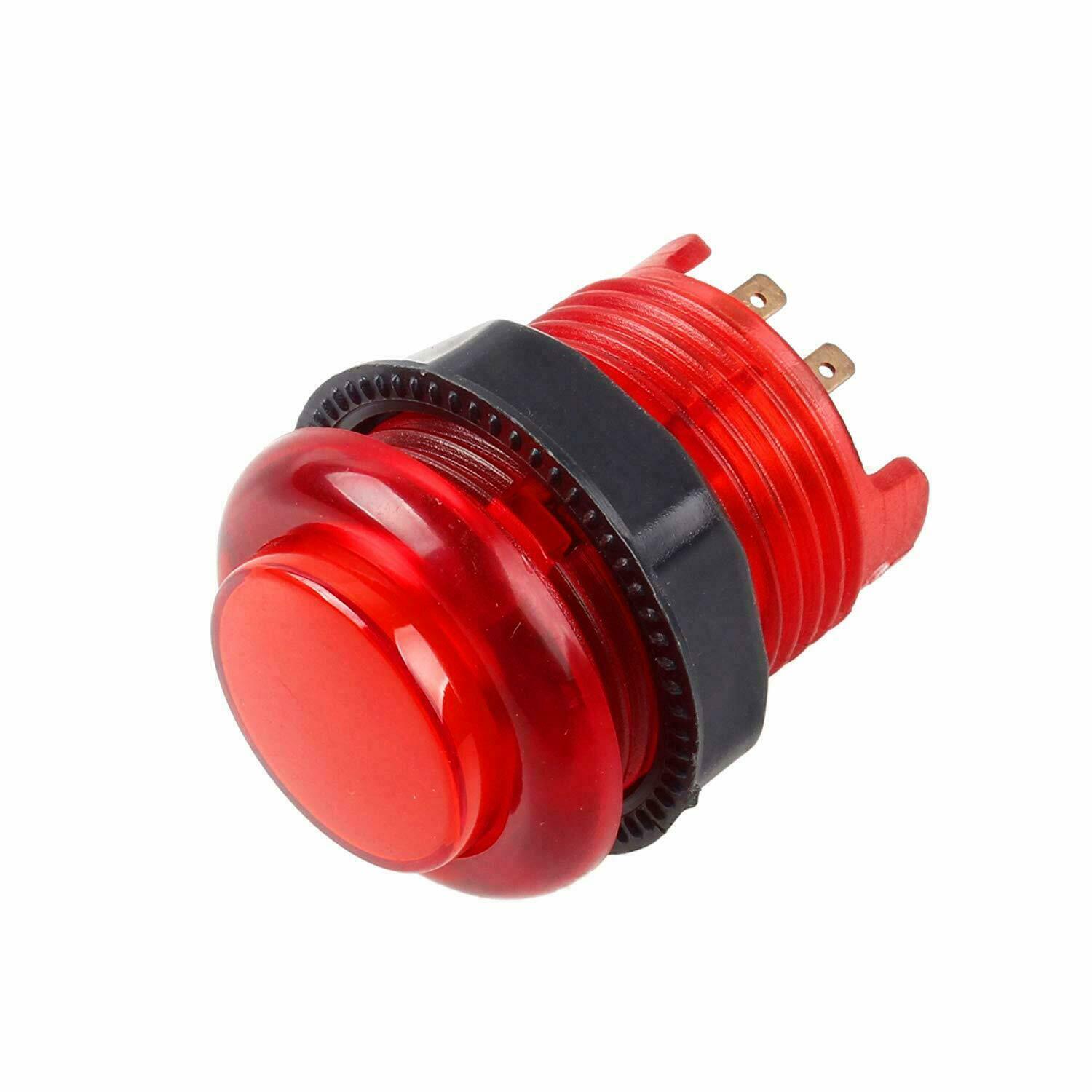 LED lit Arcade Push Buttons MAME Multicade