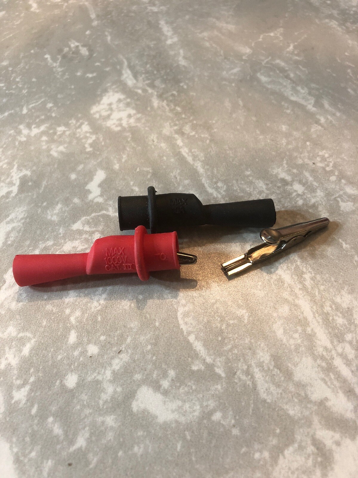 1A 1000V 10A Cat III Alligator Test Clip