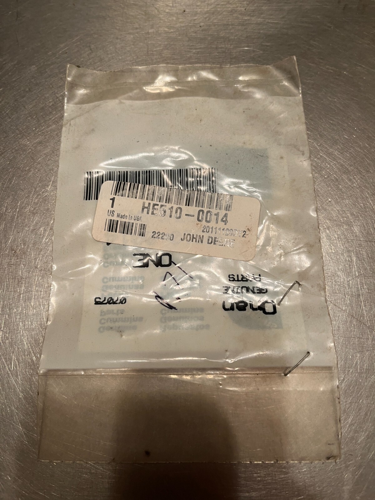HE510-0014   Genuine  John Deere   BALL  Onan  510-0014