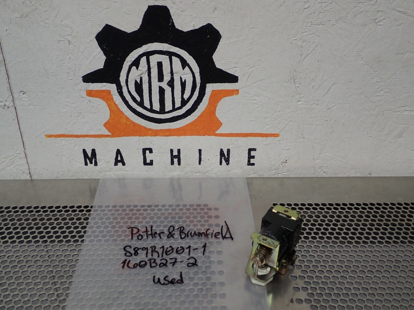 Potter & Brumfield S89R1001-1 160B27-2 24V 50/60Hz Relay Used With Warranty