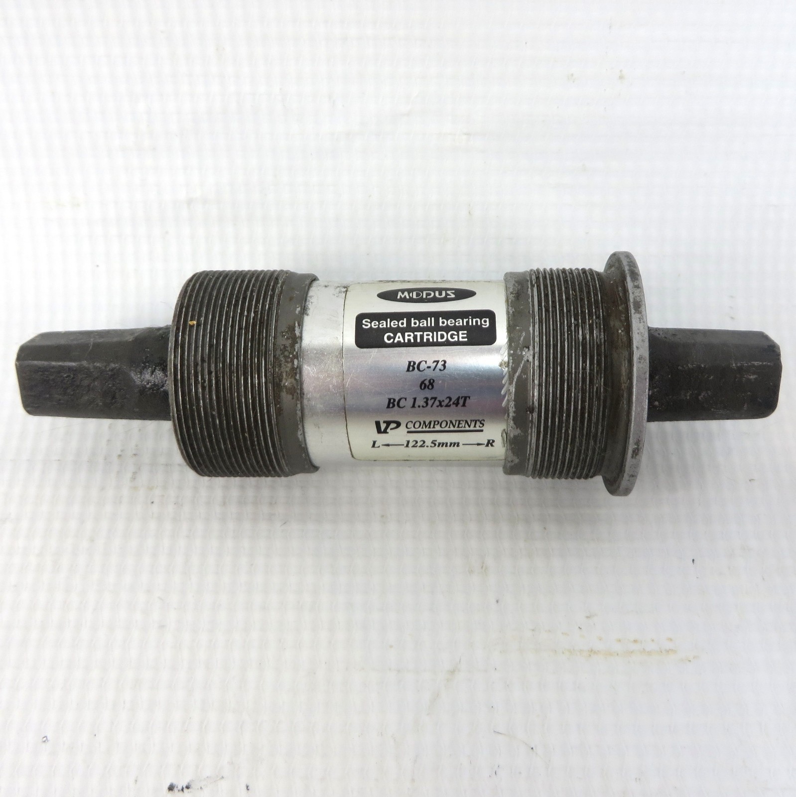 MODUS SQUARE TAPER BOTTOM BRACKET 68mm 296g 122mm Spindle Vintage BC-73