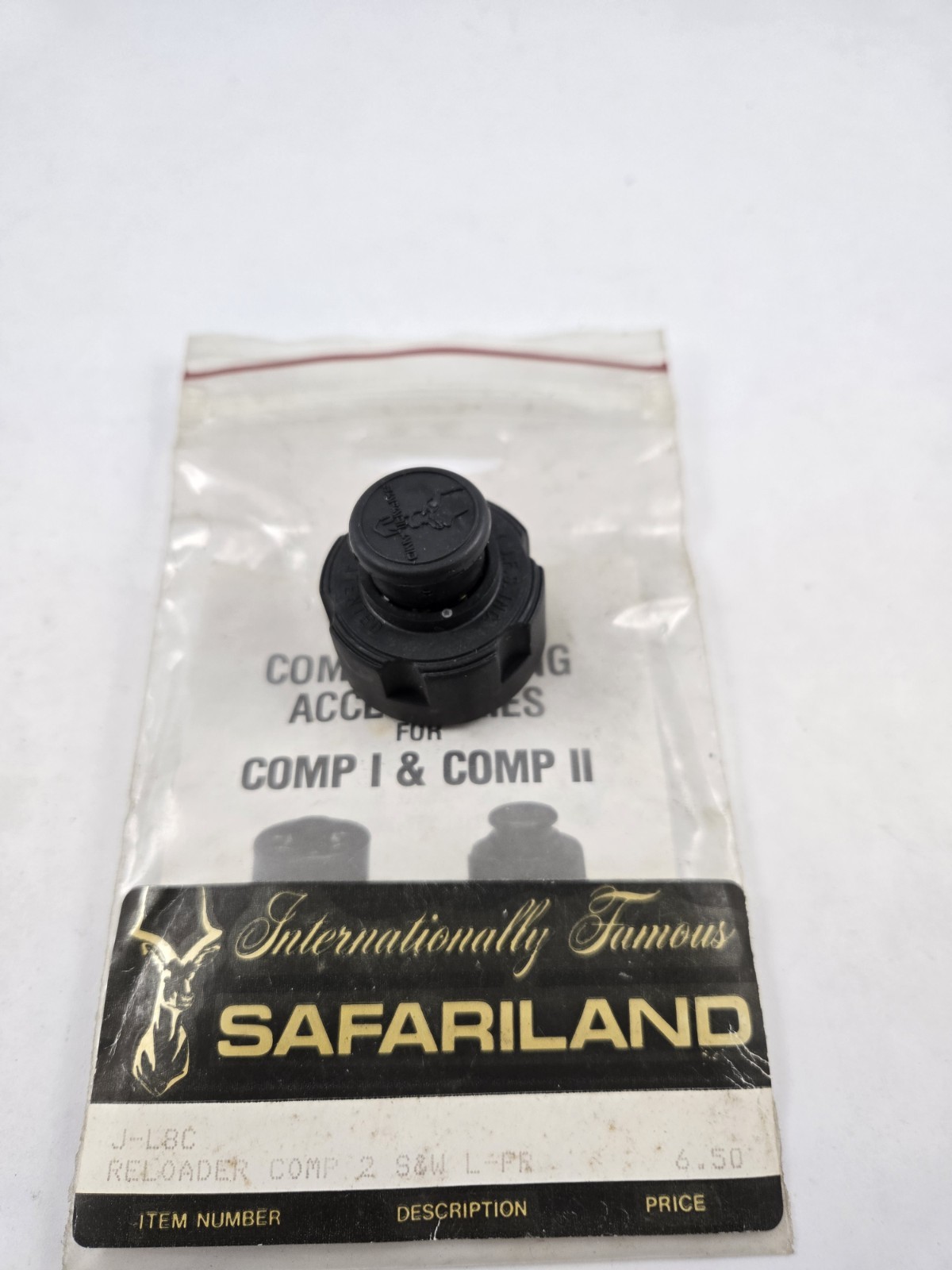 NOS Safariland 6 shot 38 / 357 COMP II Speedloader for S&W L  Frame  J L8C