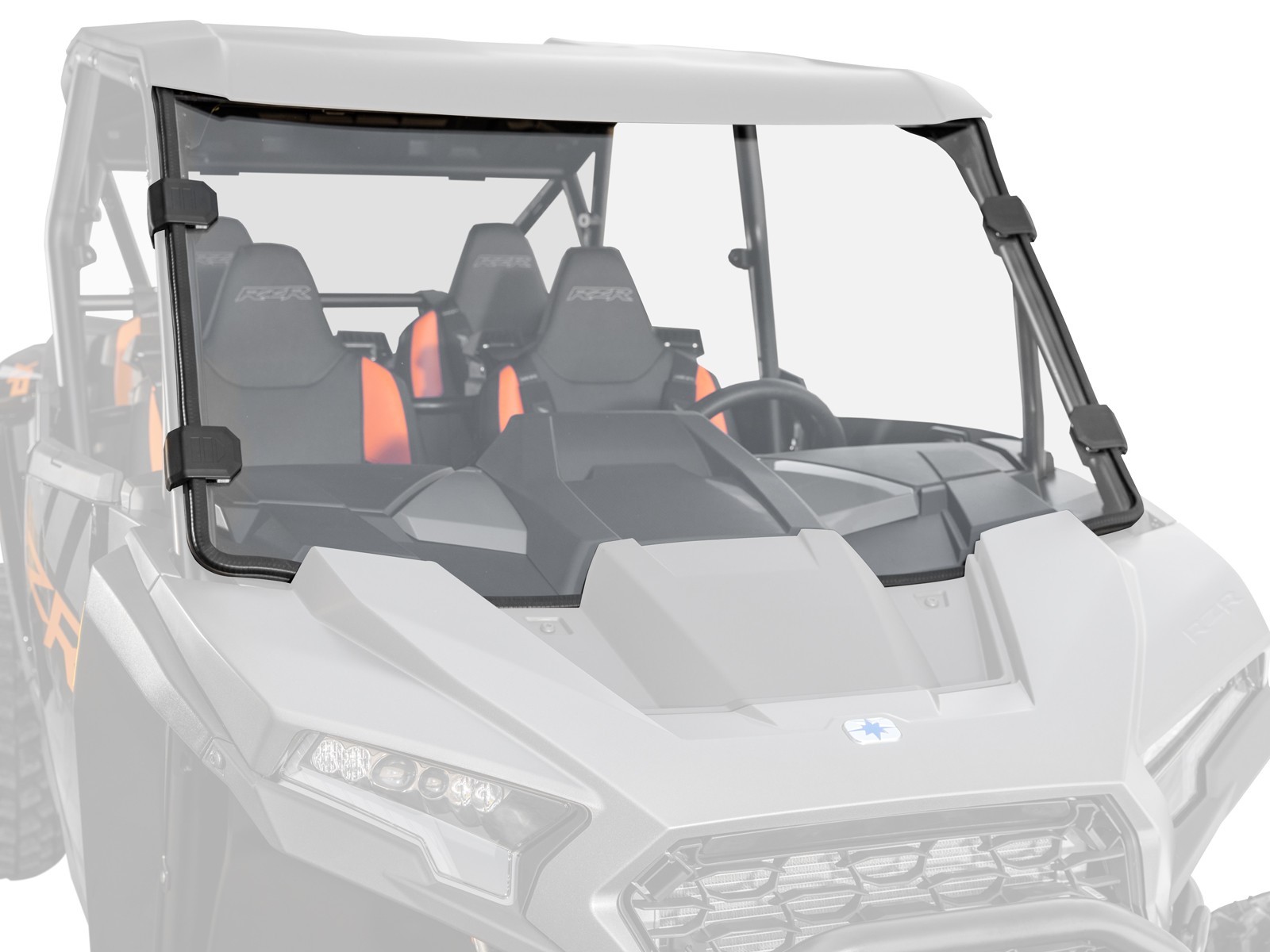 SuperATV Clear Scratch Resistant Windshield for Polaris RZR XP S/2026+