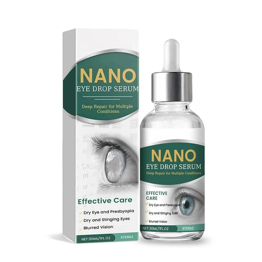 Presbyopia and Dry Eye Drops Organic Nano Formula for Clear Vision