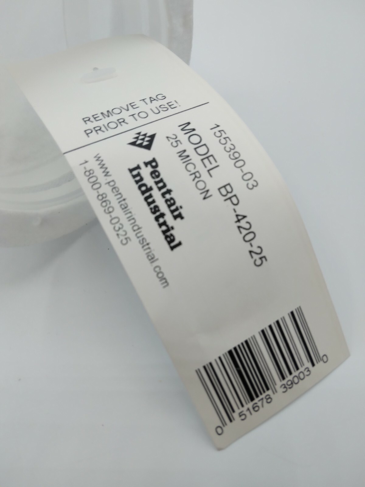 Pentair BP-420-25, 25 Micron Polypropylene Felt Bag Filter