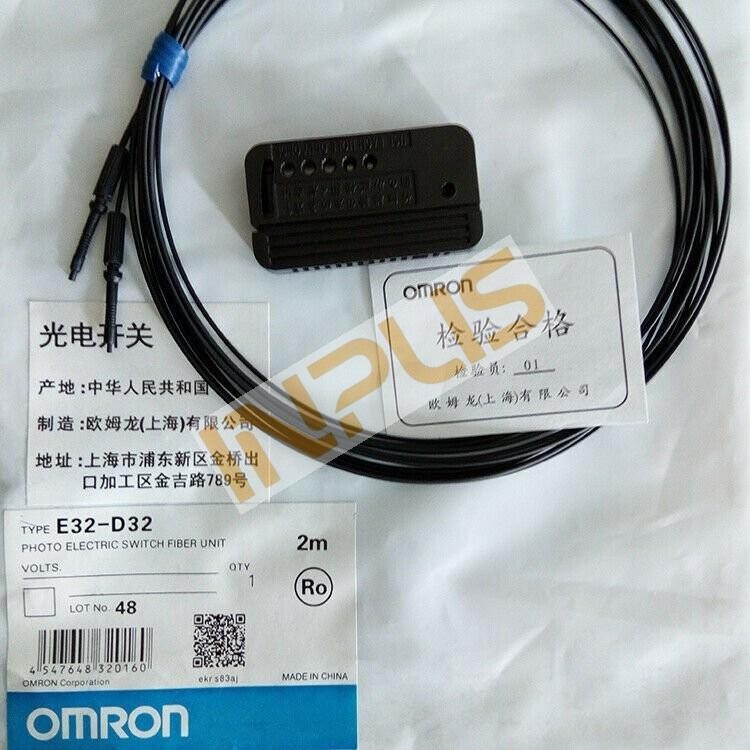 Omron E32-D32 Photoelectric Switch Fiber Unit E32D32 New Sealed Free Shipping