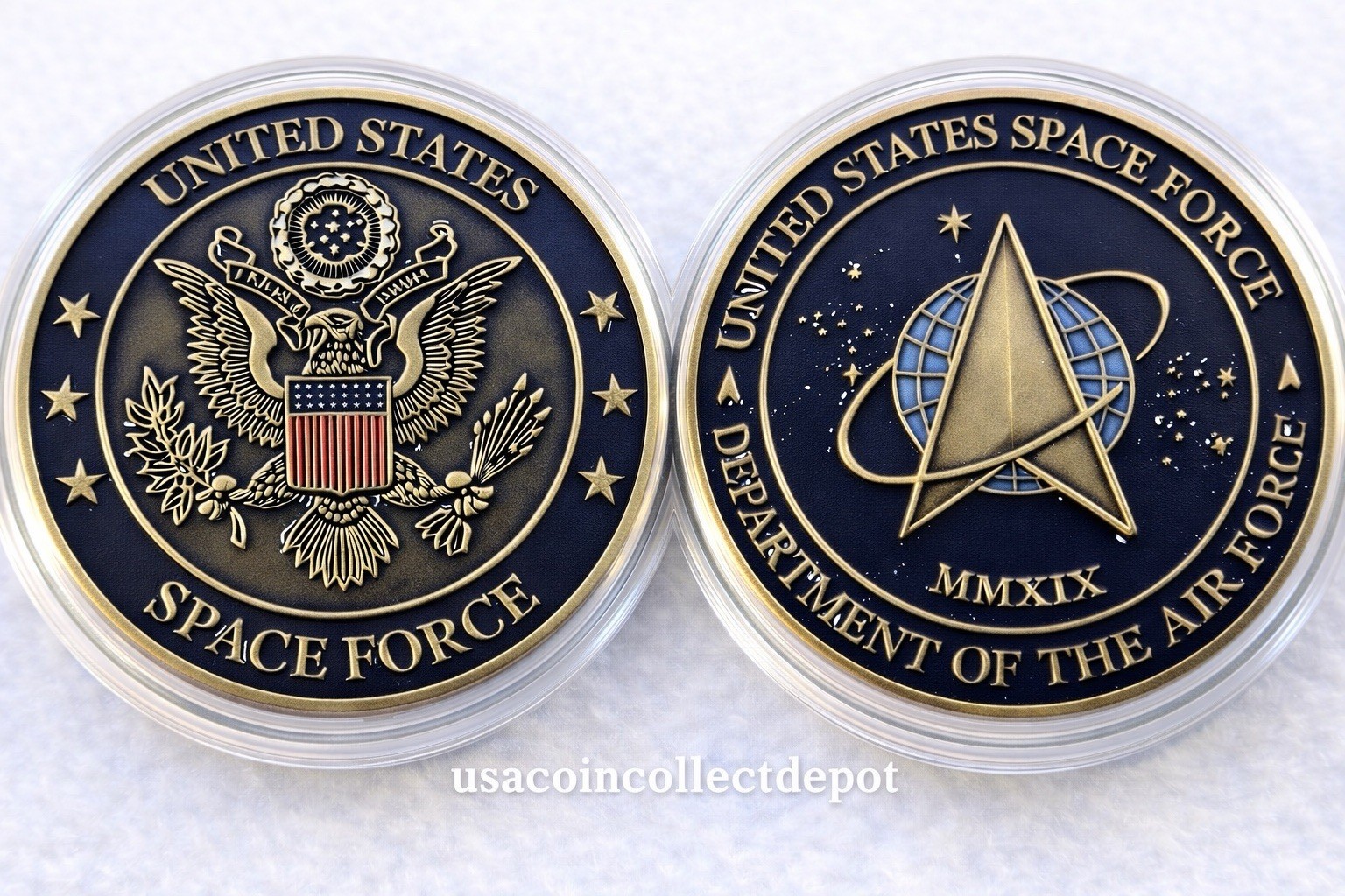 NEW U.S. Space Force -Great Seal Challenge Coin. USA SELLER-SHIPS NEXT DAY