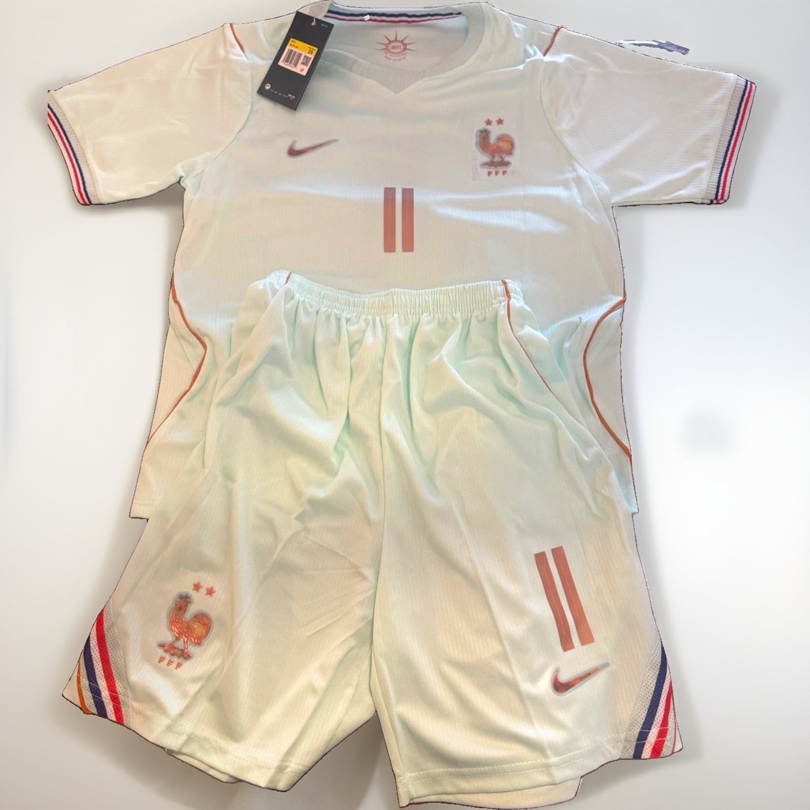 Nike France Olise #11 Soccer Jersey & Shorts! Multiple youth sizes !