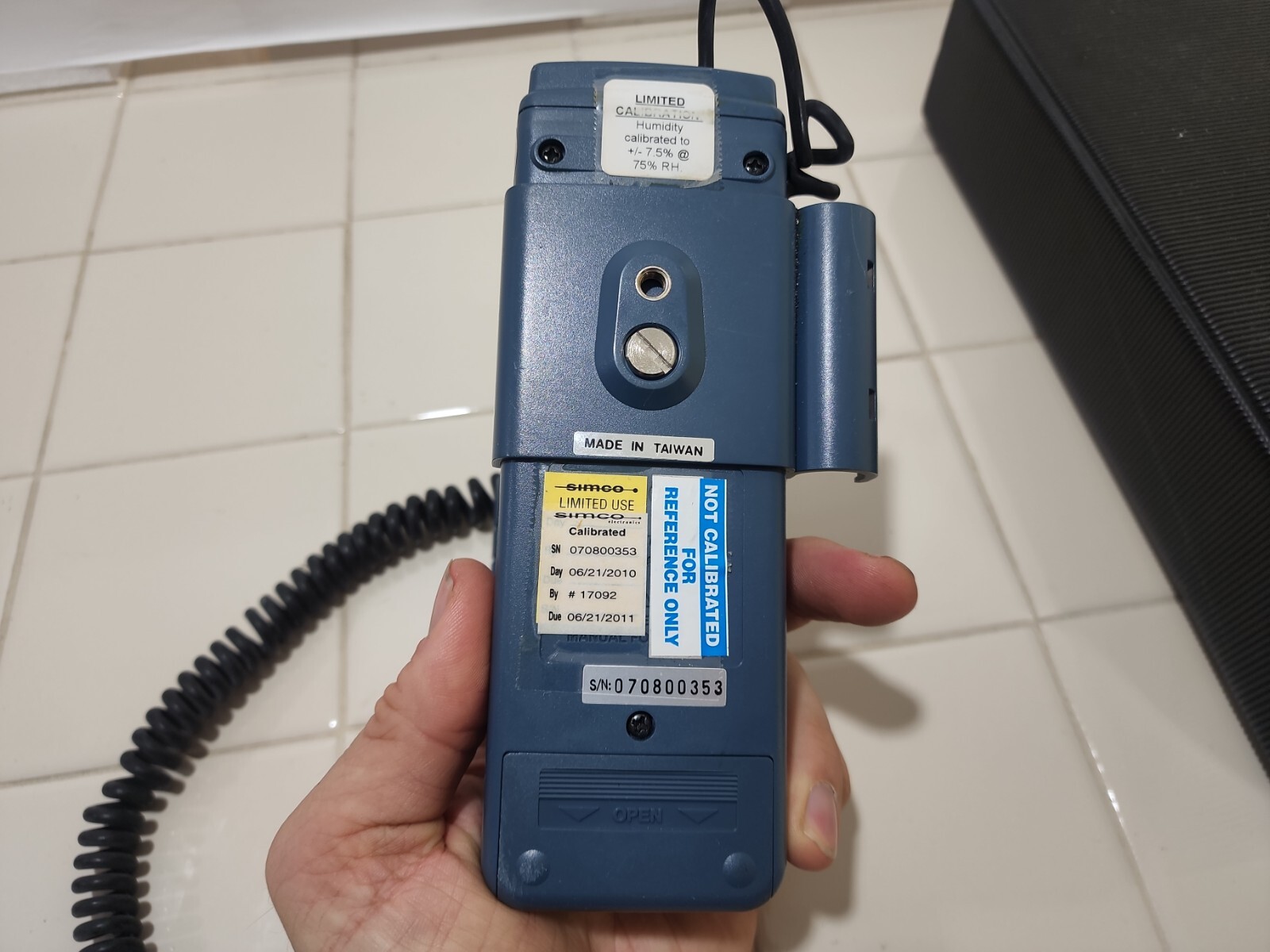 Omegaette HH314 Humidity & Temperature Thermometer 